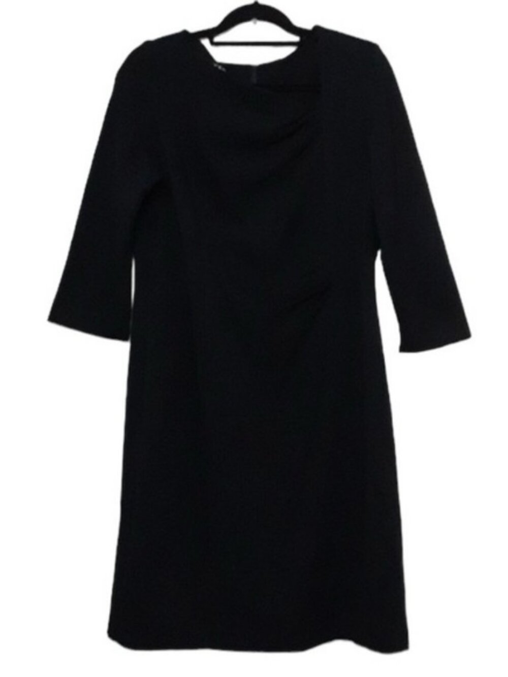 J’ envie New York mini shift dress women 14 black career formal office event y2k